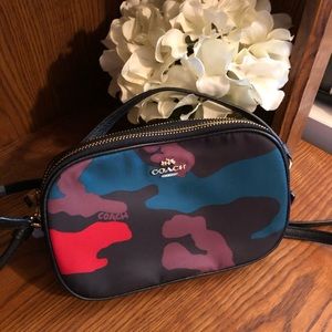 Coach Nylon Camo Crossbody Pouch